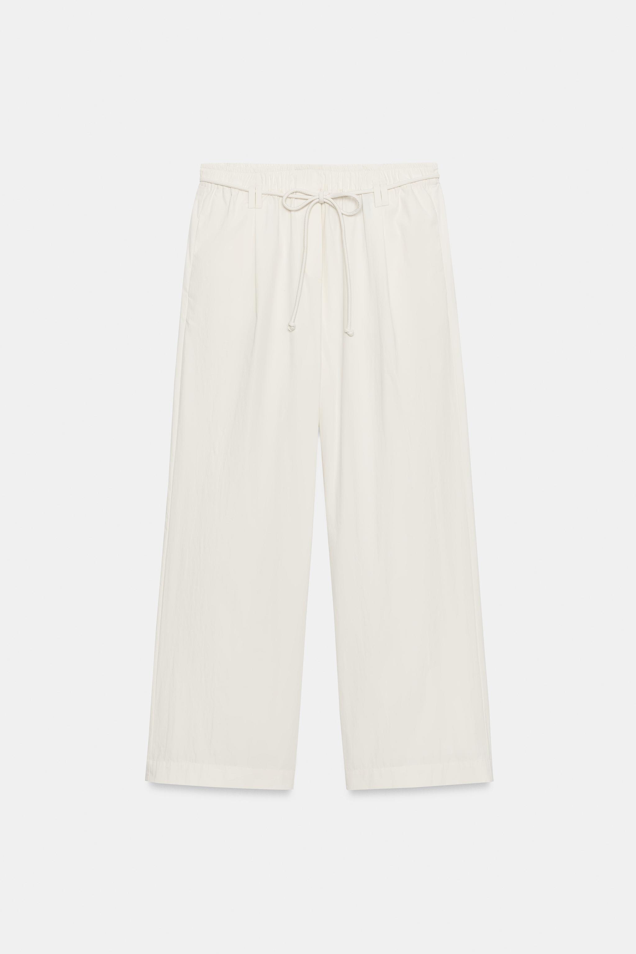 ZW COLLECTION POPLIN PANTS
